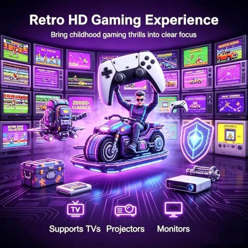 Retro Gaming Console view 4