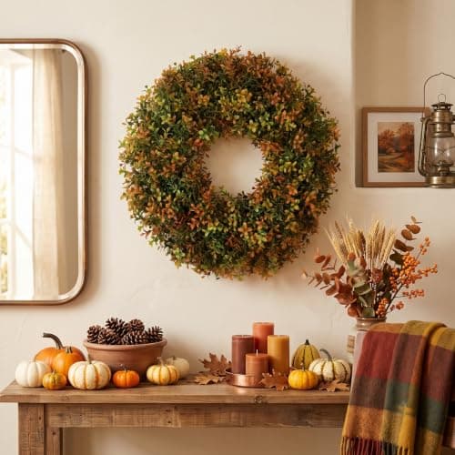 Fall Wreaths for Home Decor-50% Off ! view 6