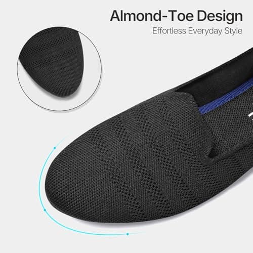 ATHMILE Ballet Flats for Women Ballerina Slip On Round Toe Loafer Shoes Dressy Casual for Wedding Business Daily 2026 Fashion Zapatos Bajos para Mujer Brown Size 6 view 3