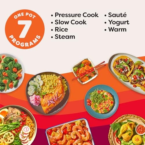 Instant Pot Duo 7-in-1 Electric Pressure Cooker, Slow Cooker, Rice Cooker, Steamer, Sauté, Yogurt Maker, Warmer & Sterilizer, Includes App with Over 800 Recipes, Stainless Steel, 8 Quart view 3