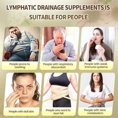 21-in-1 Liposome Lymphatic Drainage Supplements, 45 Day Supply, 4800mg Immune & Lymph System Support, 10:1 Concentrated Technology, Echinacea, Dandelion, Burdock, Bromelain, Calendula, 90 Capsules view 5