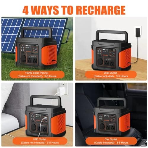 PGYOB 400W Portable Power Station, 296Wh Outdoor Solar Generator Backup Ternary Battery Pure Sine Wave Power Pack with AC/DC Outlet, PD 65W USB-C Outlet for Home, Camping, RV, Blackout, CPAP view 5