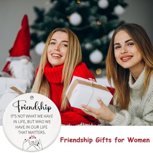 Friendship Ornament, Friends Christmas Ornaments 2026, Friend Ornaments for Women - Friendship Gifts for Women, Best Friend, Xmas Gifts for Friends view 5
