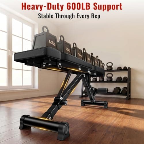 HEROGIFT Adjustable Weight Bench with Adjustable Headrest view 6