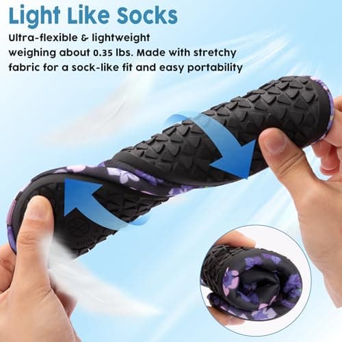 Metog Men Women Water Shoes Quick-Dry Aqua Socks Barefoot Slip-on for Beach Swim Sport Surf Yoga Exercise view 6