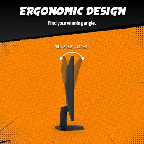 AOC 27 Inch QHD Gaming Monitor 240Hz 0.3ms, Overclock 260Hz, IPS, 2560x1440, G-Sync Compatible, HDR Ready, DisplayPort 1.4 HDMI 2.0, VESA Mount, 3-Year Zero-Bright-Dot, Q27G41ZE view 6