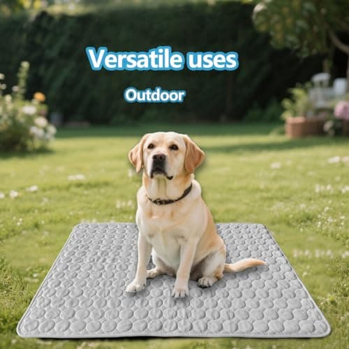 SFYWMGS Dog Cooling mat, 59’’×40’’Washable Cooling Pad for Dogs, Large Dog mat Designed for Summer, Breathable and Easy to Carry pet mat for Dogs, Cats and Pets view 6