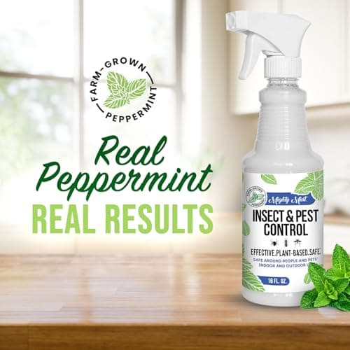 Mighty Mint Peppermint Oil Insect Repellent Spray – Indoor & Outdoor Bug Control for Spiders, Ants, Roaches, and More – Plant-Based, Extra-Strong Formula - 16 oz view 2