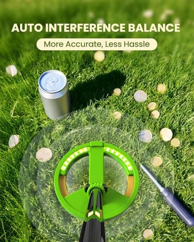 Metal Detector for Kids, Intuitive Color LCD Display, 6.7” Glowing LED Coil, Kid-Safe Lightweight with Adjustable Handle & 4” Precision Deepth, Perfect Educational Gift for Kids Ages 3-12 view 4