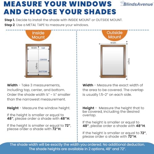 BlindsAvenue Cordless Cellular Shade, White, 24" W x 72" H | Light Filtering Pull Down Blinds for Indoor Windows, Thermal Insulation, Noise Reduction Honeycomb Shades for Home Privacy view 3