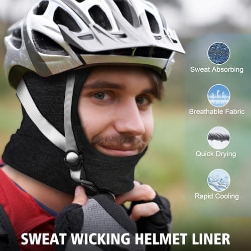 MUSICOZY Balaclava Ski Mask with Bluetooth 5.4 Headphones, Winter Thermal Face Mask Windproof Neck Warmer Gifts for Men Women view 2