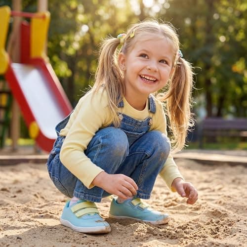 Stelle Toddler Wide Toe Box Barefoot Shoes Kids Sneakers for Boys Girls Zero Drop Minimalist Breathable Lightweight Non Slip Walking Running Shoes view 2