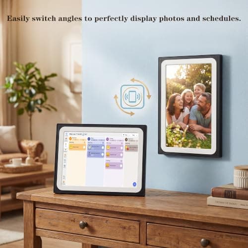 10.1" Smart Digital Calendar wall touch screen Electronic Family Planner view 6