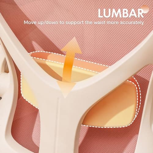 FLEXISPOT Foldex Ergonomic Office Chair, Folding Chair for Small Spaces with Lumbar Support, Flip-up Armrests, 3D Headrest, Desk Chairs with Footrest for Work,Video Game,Gift (Foam Seat, Black) view 5