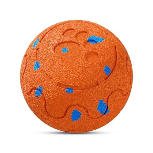 Fsitego Smart Interactive Dog Toy Ball – Automatic Moving, Bouncing & Rolling, 3 Modes, Chew-Proof E-TPU Shell, Waterproof, Rechargeable, for Medium and Large Dogs, Tangerine — image 1