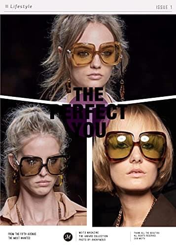 FEISEDY Oversized Square Women Sunglasses Thick Frame Gradient Glasses B4030 view 7