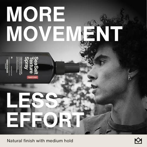 Kings Domain Melbourne Sea Salt Texture Spray | Lightweight Beach Hair Spray for Natural Volume, Grit & Matte Finish | Fuller and Thicker Hair view 6