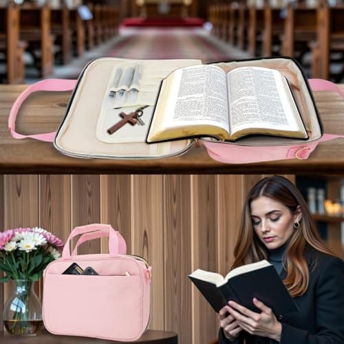 Christian Gifts for Women,Religious Gift,Catholic Gifts set,Bible Cover Case for Women & Girls view 6