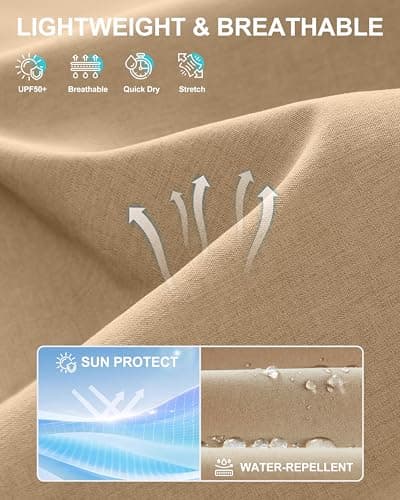 Men's Golf Shorts 7"/ 9"/ 11" Inseam with 5 Pockets Lightweight Stretch Quick Dry Casual Dress Hybrid Short for Men view 5