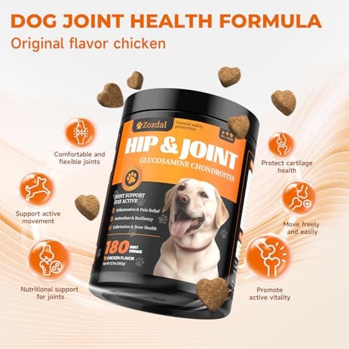 Dog Hip & Joint Supplement, 180 Chicken Chews view 6