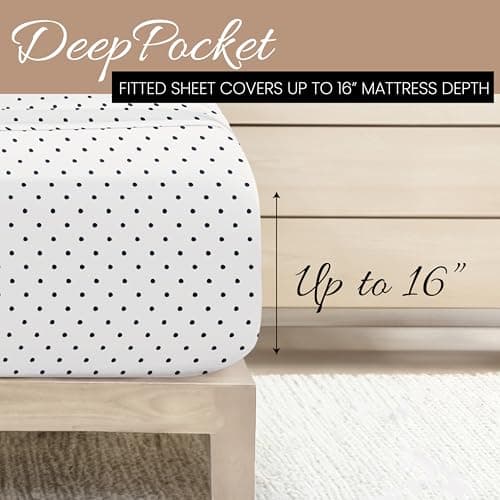 Linen Market 4 Piece California King Bedding Sheet Set (Navy Blue) - Sleep Better Than Ever with These Ultra-Soft Cooling Bed Sheets for Your California King Size Bed - Deep Pocket Fits 16" Mattress view 5