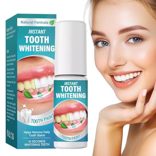 Tooth Paint, Instant Teeth Whitening Paint Kit, White Gel Paint for Teeth, Easy & Fast Get Shiny Teeth, Safe, Assertive Socializing — image 1