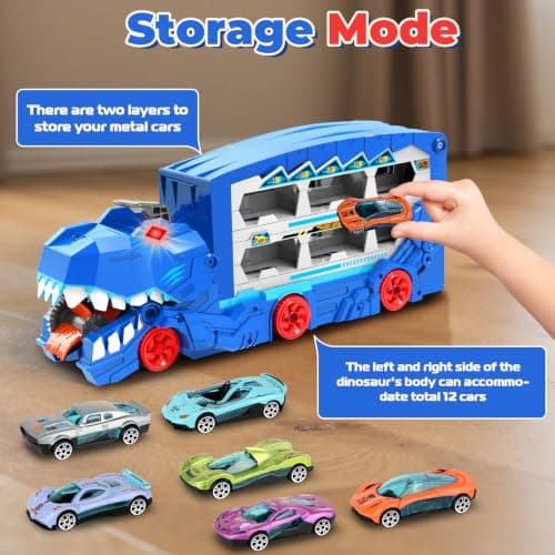 1006 Dinosaur Transport Truck Set view 5