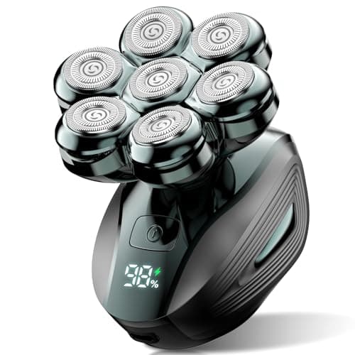 Head Shavers for Bald Men: 7D Floating with 120-Min Run & IPX7 — image 1