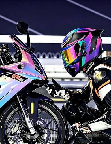 Bluetooth Motorcycle Helmet, Unisex, Dual-Lens Full-face Helmet, Flip-up, Modular Motorcycle Helmet with Bluetooth, DOT Approved view 6