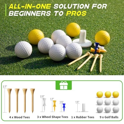 Bltend Golf Mat 36mm: 5x4ft/6x4ft Golf Hitting Mat Practice Outdoor Indoor view 5
