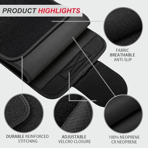 Viyafit Waist Trimmer Belt, Premium Waist Trainer for Women & Men view 6