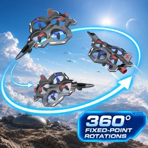 Remote Control Airplane RC Plane for Kids 6-12 RC JET Boys and Girls【Red】 view 3