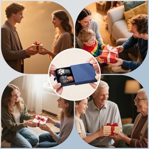 2Pcs Magnetic Leather Bookmarks with Gift Box Magnetic Pen Holder Book Marks Clip Gift for Book Lover Readers Men Women Teachers Students, Cat+Paw (Brown+Black) view 6