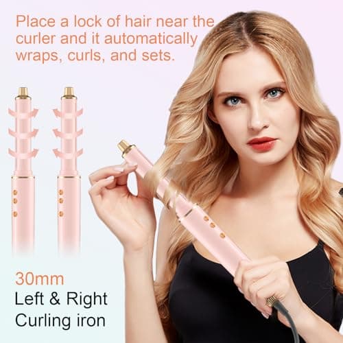 Hair Dryer Brush 5 in 1, Hair Styler, 110,000 RPM High-Speed Negative Ionic Hair Dryer Fast Drying, Professional Multi Blow Dryer Brush for Curling Volumizing Straightening Styling view 5