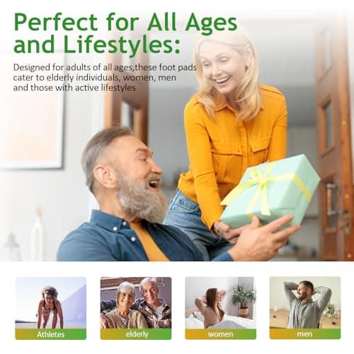 TEWEAE 62 Pads Foot Pads Natural Turmeric & Ginger, Premium Pads to Feel Better, Relieve Stress & Restful Sleep, Goodnight Patches for Family Members view 6