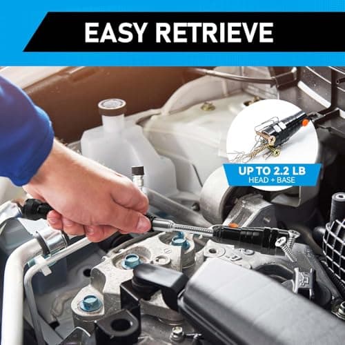 Telescoping Magnet Pickup Tool with 3 LED Magnetic Flashlight, Gifts for Men, Him, Adults, Cool Gadgets Birthday Gifts for Men, Dad, Husband, Boyfriend view 7