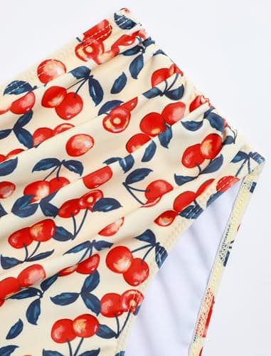 ZAFUL High Waisted Bikini Sets for Women Swim Suits 2026 Tummy Control Ruched Bikini Two Piece Bathing Suit Swimwear view 6