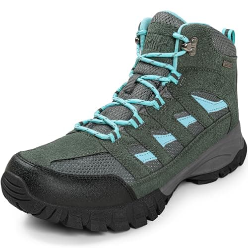 R CORD Hiking Boots Women Waterproof Breathable Non-Slip Womens Hiking Boots Arch Support for Rocky Trails Mountain Climbing & All-Day Comfort view 1