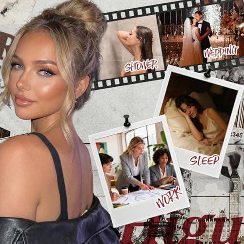 Higu clace Self Adhesive Eyelashes Volume Pre Glued lash clusters kit Mix 10-16mm, Preglued Eyelash No Glue Needed Easy to Use, DIY Eyelash clusters(AD11) view 4