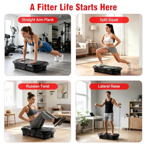 Vibrating Plate for Lymphatic Drainage Suitable for Aged 35-54 Weight Loss view 3