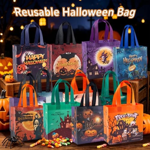 halloween trick or treat bags view 6