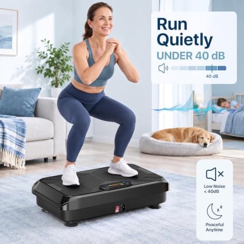 POWERFUEL Vibration Plate Exercise Machine for Lymphatic Drainage view 6
