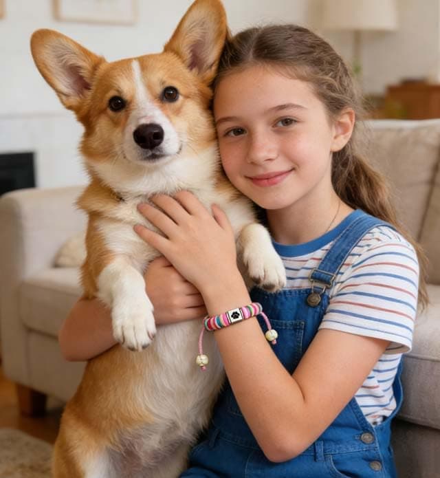 QIRUIMI Pet Memorial Gifts, Rainbow Bridge Bracelet for Beloved Dog Cat, Memorial Bracelet for Women Men Who Lost Pets, Pet Sympathy Gift view 6