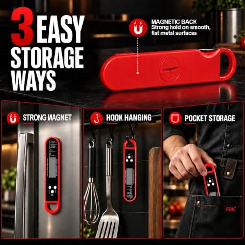 Digital Meat Thermometer Instant Read view 3