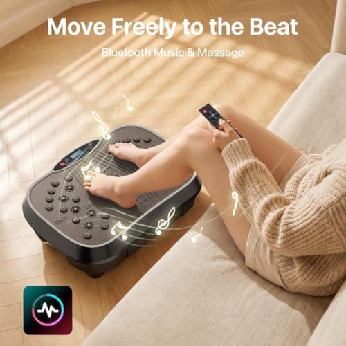 ALSO GO Vibration Plate Exercise Machine for Whole Body Lymphatic Drainage view 6