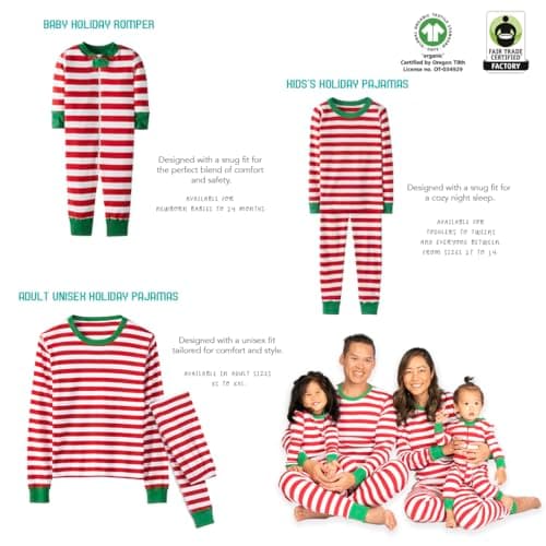 Mightly Boys and Girls' Pajamas | 100% Organic Cotton Soft, Elastic and Comfortable Footless Pajama Set for Toddlers & Kids view 3