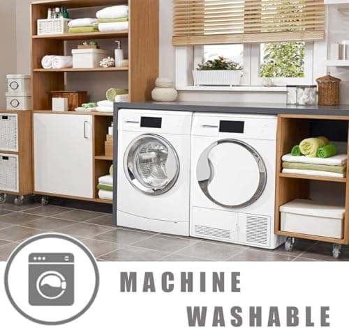 DROVAN Mattress Topper Full Size - Extra Thick Mattress Pad Cover - Pillow Top Deep Pocket with Breathable 7D Spiral Fiber Filling Cooling Mattress Cover view 5