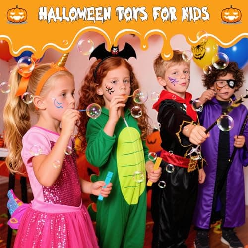 Halloween Party Favors Mini Bubble Wands 30PCS Halloween Goodie Bag Stuffer view 6