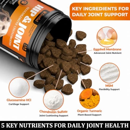 Dog Hip & Joint Supplement, 180 Chicken Chews view 4