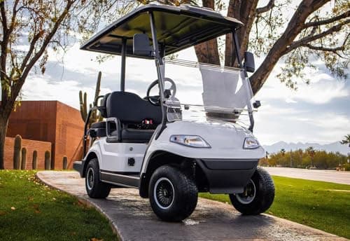 TakeLook Golf Cart Wheel Covers Hub Caps, for EZGO/Club Car/Yamaha/Star Car/Excar/Icon, 8 Inch Snap-on Installation, Set of 4, ABS Material, Matte Black, 18 Spoke Design. view 2